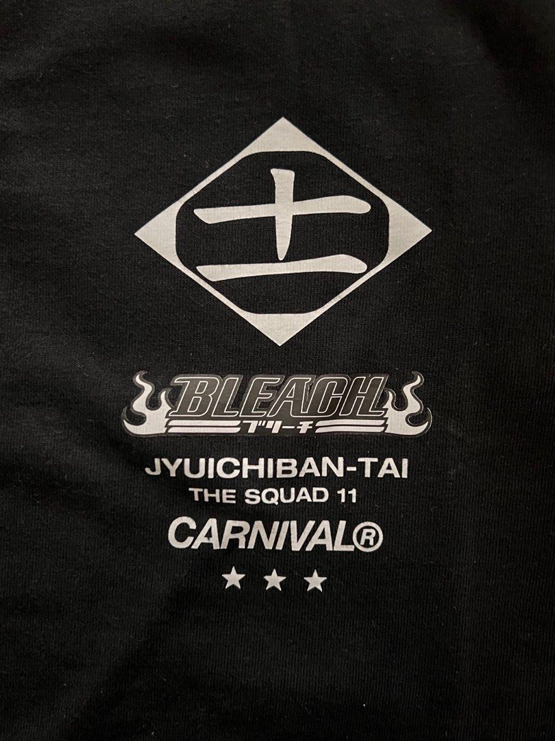 (M) Carnival X Bleach, Men's Fashion, Tops & Sets, Tshirts & Polo