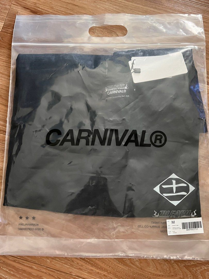 (M) Carnival X Bleach, Men's Fashion, Tops & Sets, Tshirts & Polo
