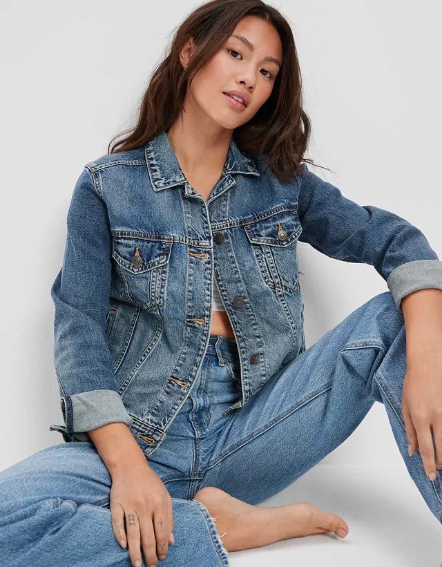Mango deals jeans jacket