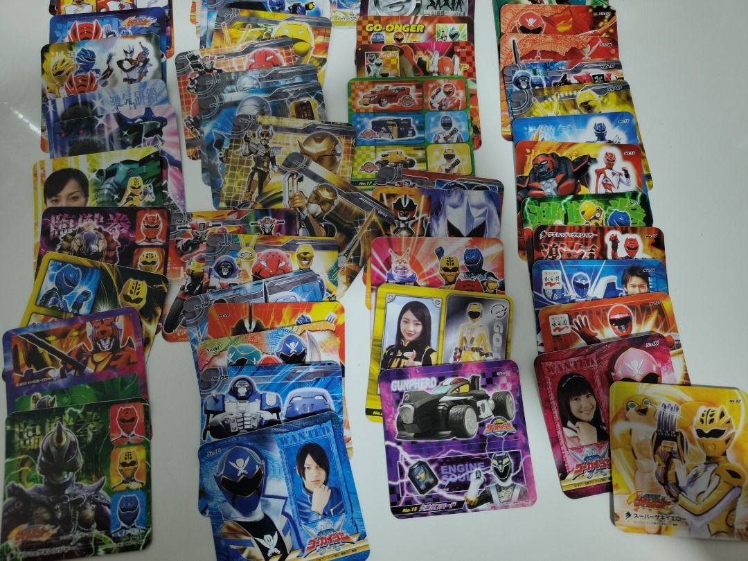 [Marumiya] - Tokumei Sentai Go-Busters Stickers [set], Hobbies & Toys ...