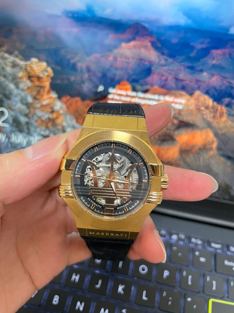 Maserati watch Luxury Watches on Carousell