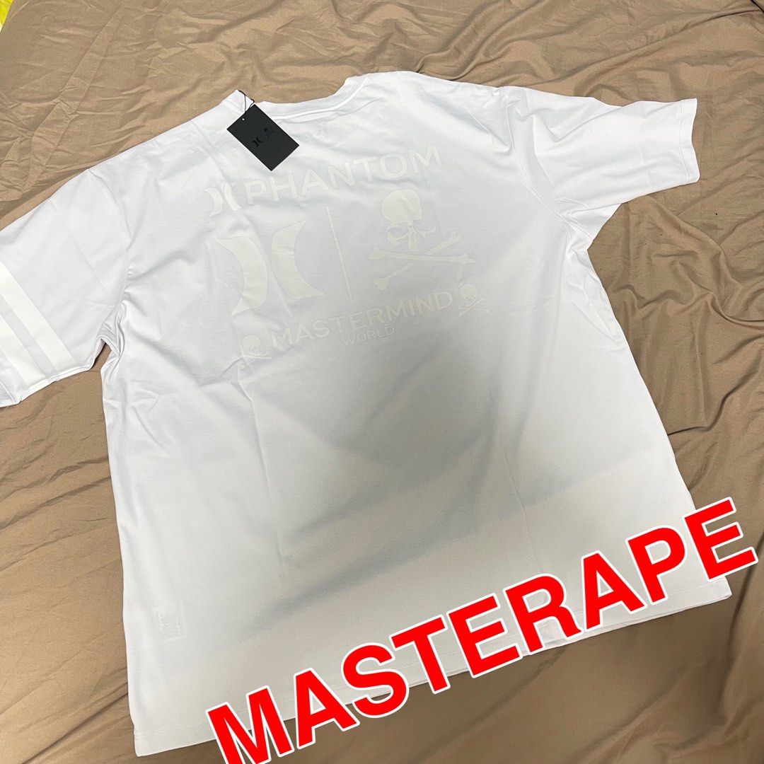 Mastermind Japan World MMJ MMW x Hurley phantom tee white 白色短袖