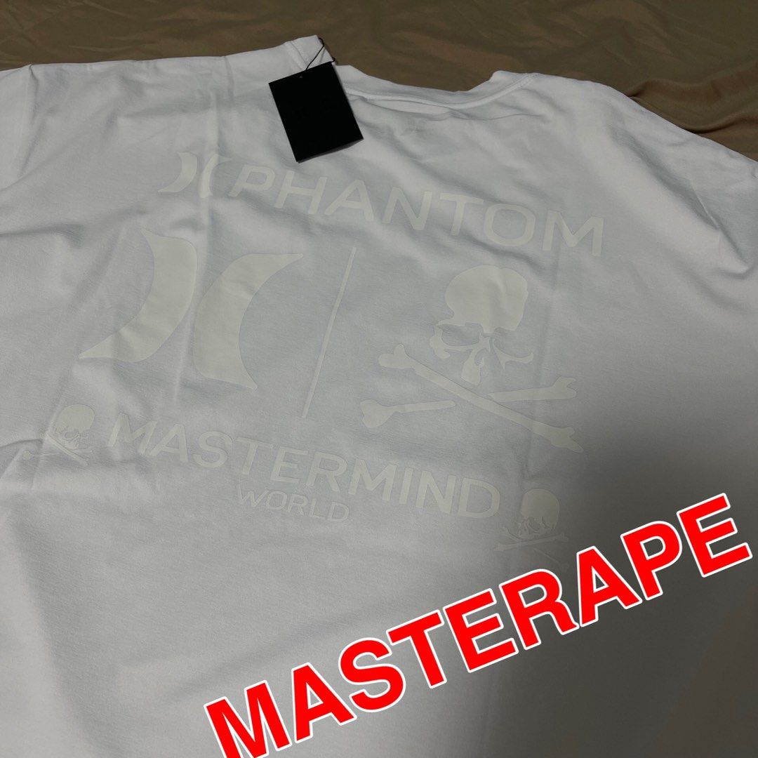 Mastermind Japan World MMJ MMW x Hurley phantom tee white 白色短袖