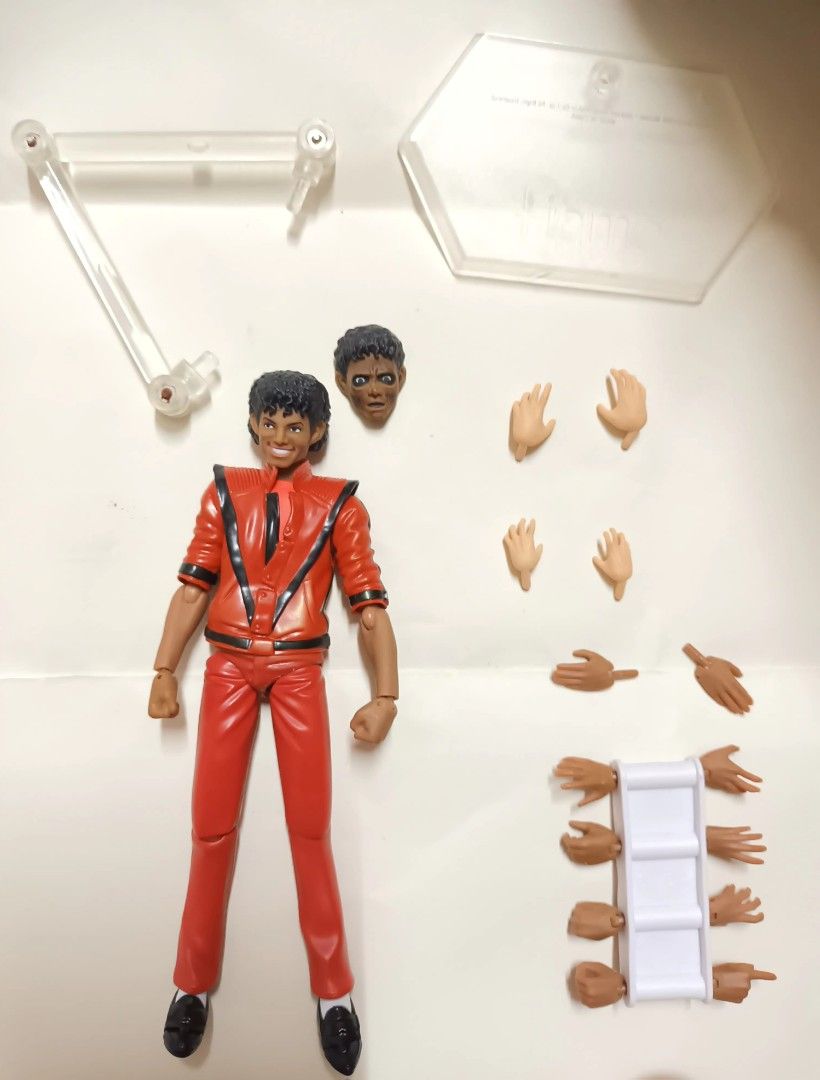 max factory figma 096 michael jackson thriller 驚悚版action
