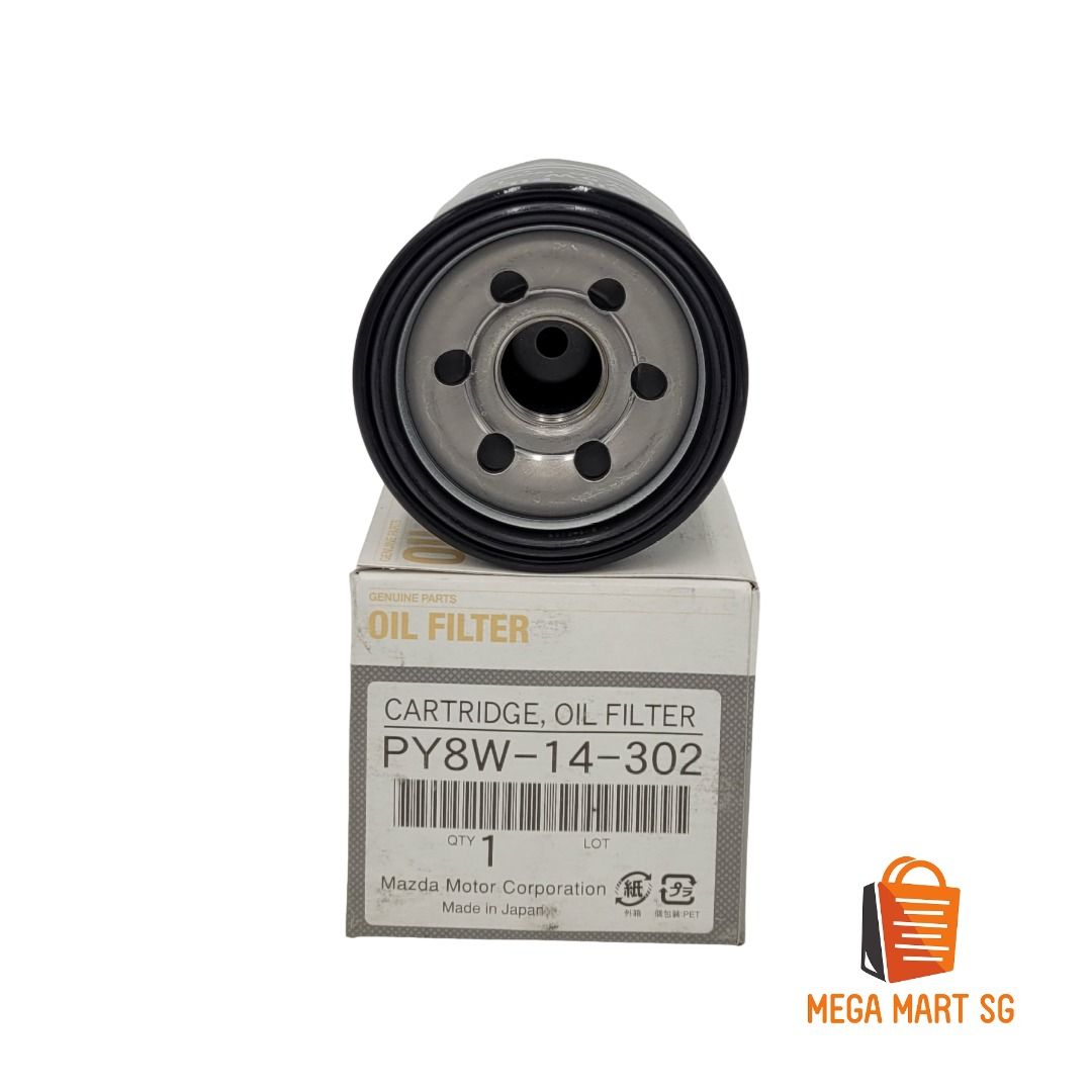 Mazda Genuine Oil Filter PY8W-14-302, Car Accessories, Accessories on ...