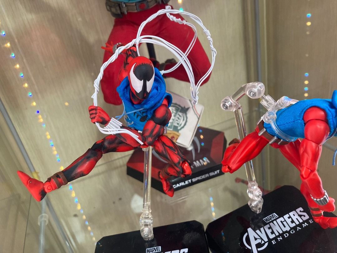 Medicom Mafex no.186 Scarlet Spider Spiderman 漫畫配色重塗代工服務
