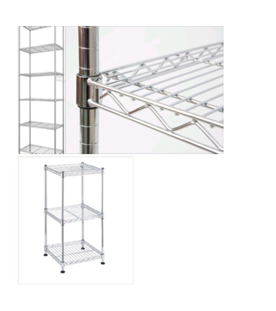 Metal storage shelves, Furniture & Home Living, Furniture, Shelves