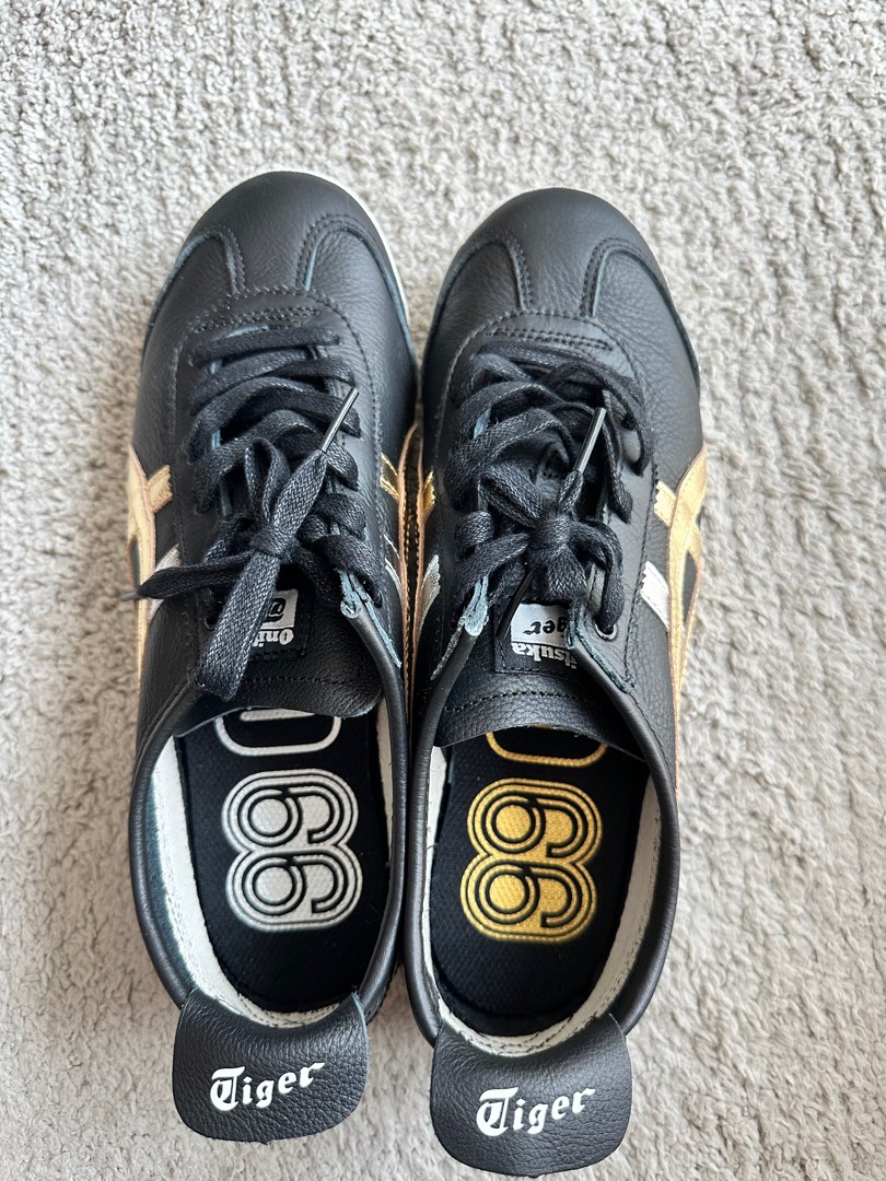 Asics onitsuka tiger mexico 66 black grey gold 2025