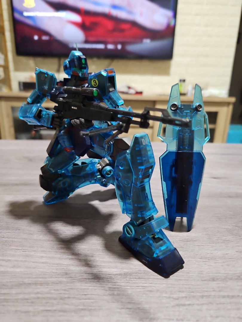 Gundam Mg 1/100 gm sniper II 2 clear expo limited edition built ...