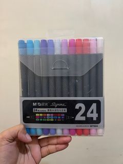 M&G Signme Marker Color Pens 24 Pieces