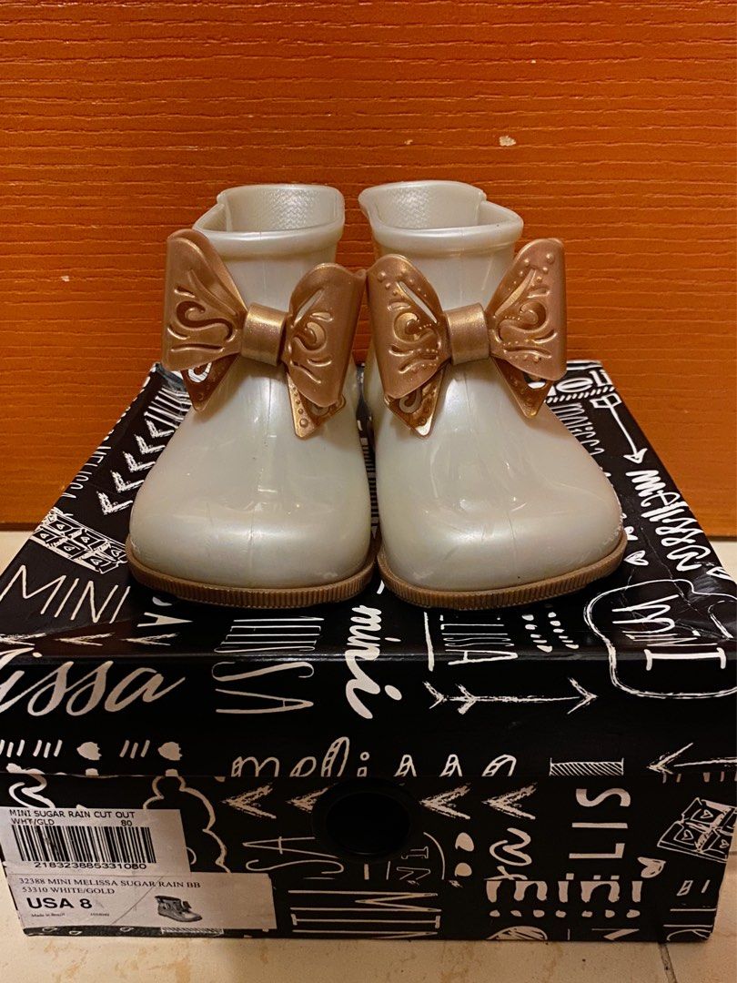 Mini best sale melissa botas