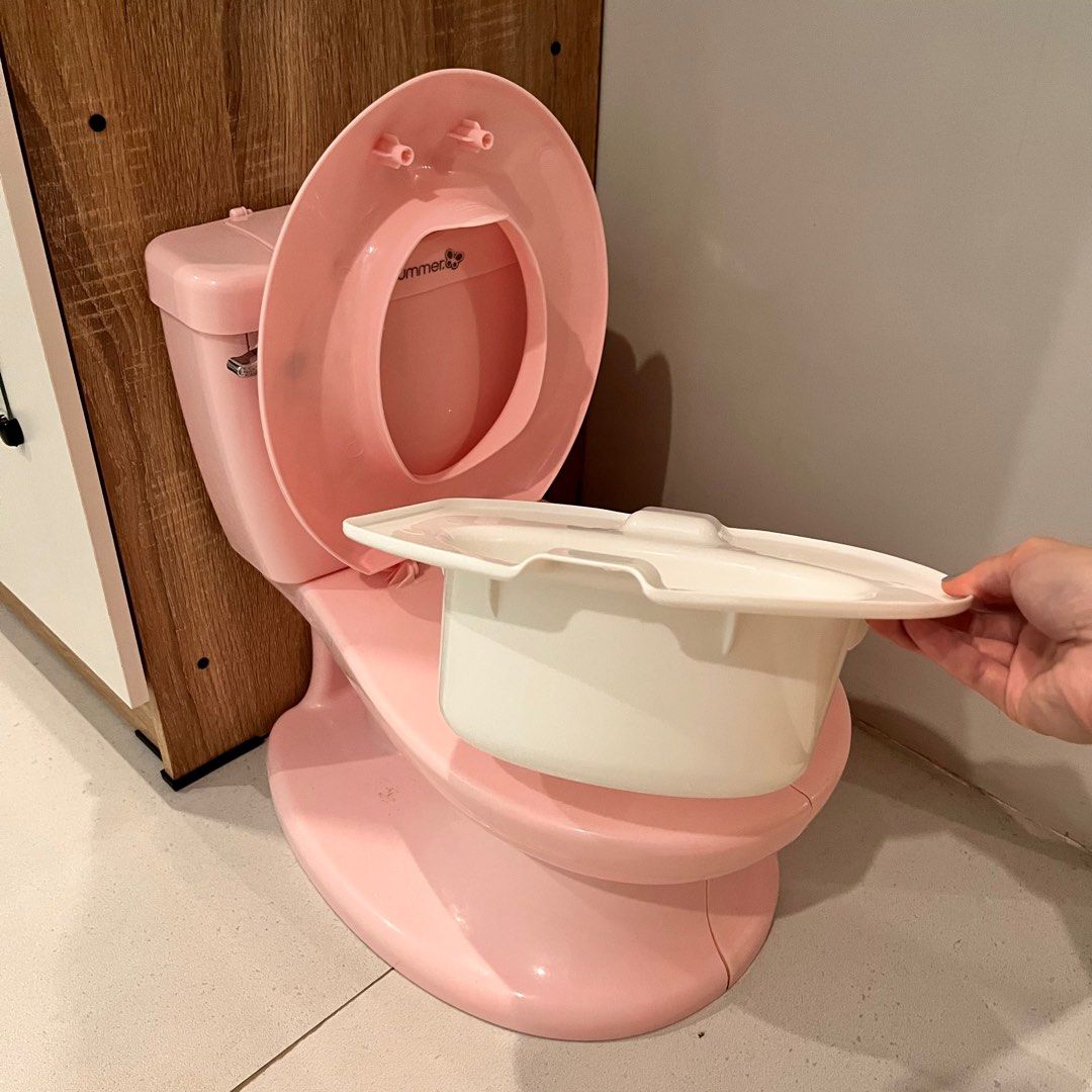 Mini toilet Potty train merk SUMMER on Carousell