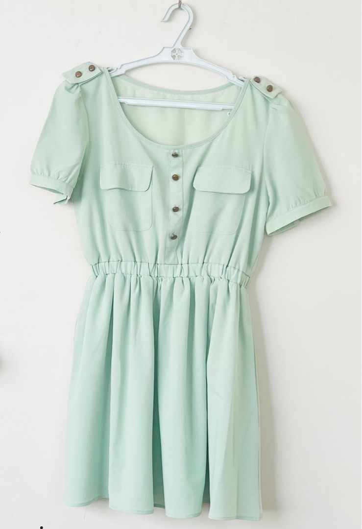 Mint green church dress new arrivals