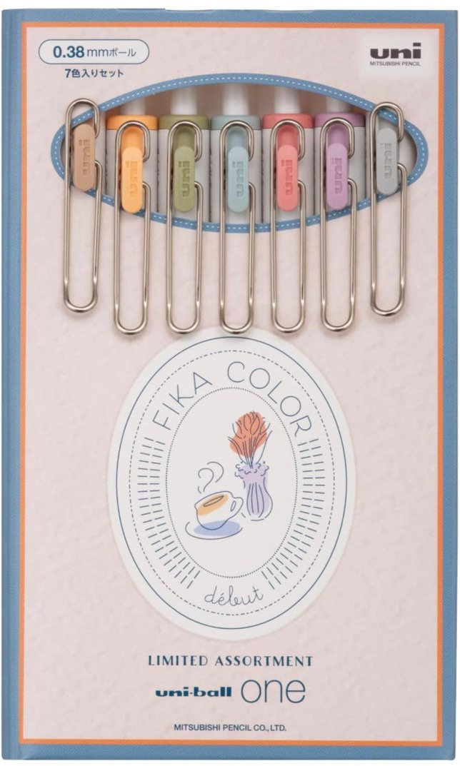 Un Mtsubsh Pencl Un Ball One P Ball Pont Pen 0.38mm Peach - Etsy - 6