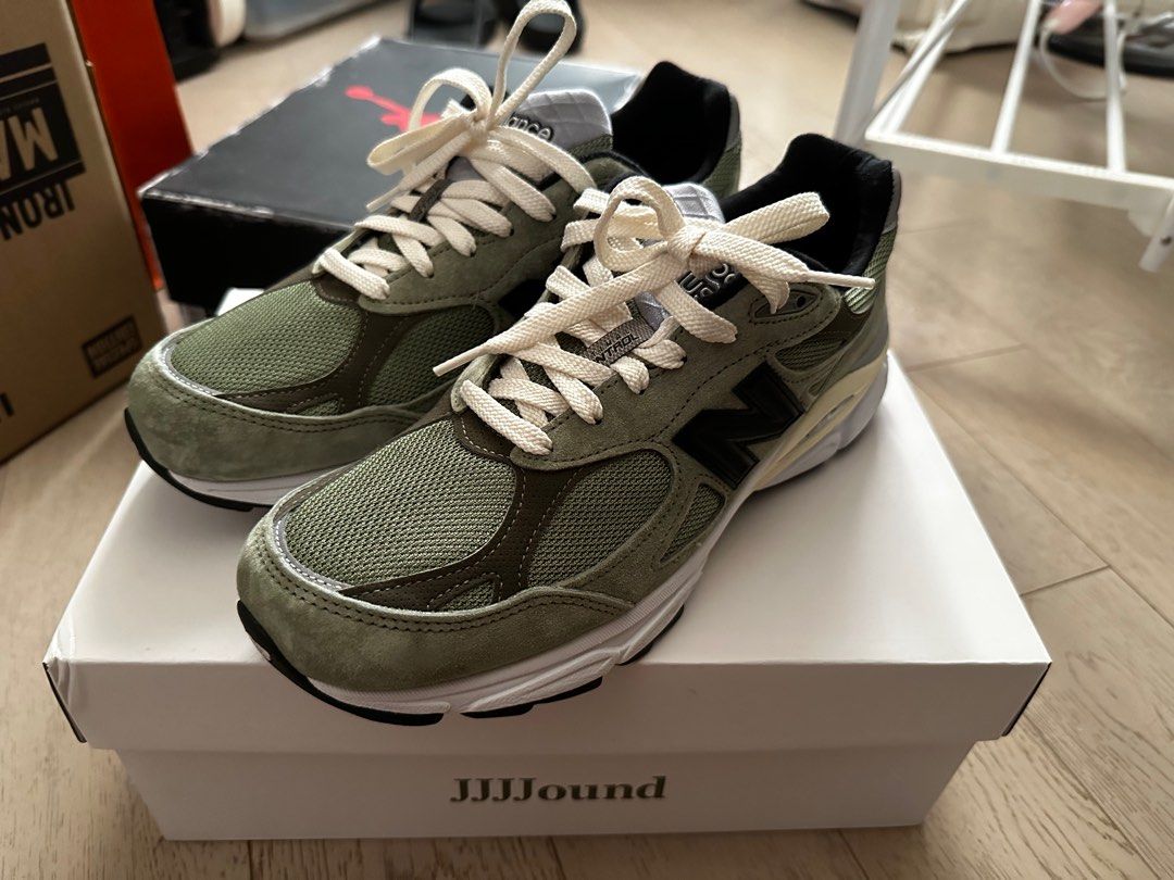 New balance jjjjound 990v3, 男裝, 鞋, 波鞋- Carousell