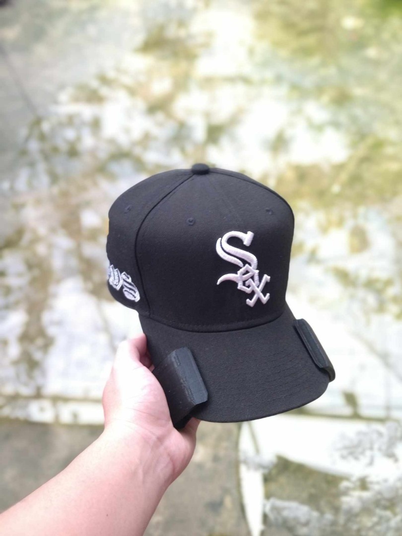 47 Chicago White Sox Black MVP Adjustable Hat