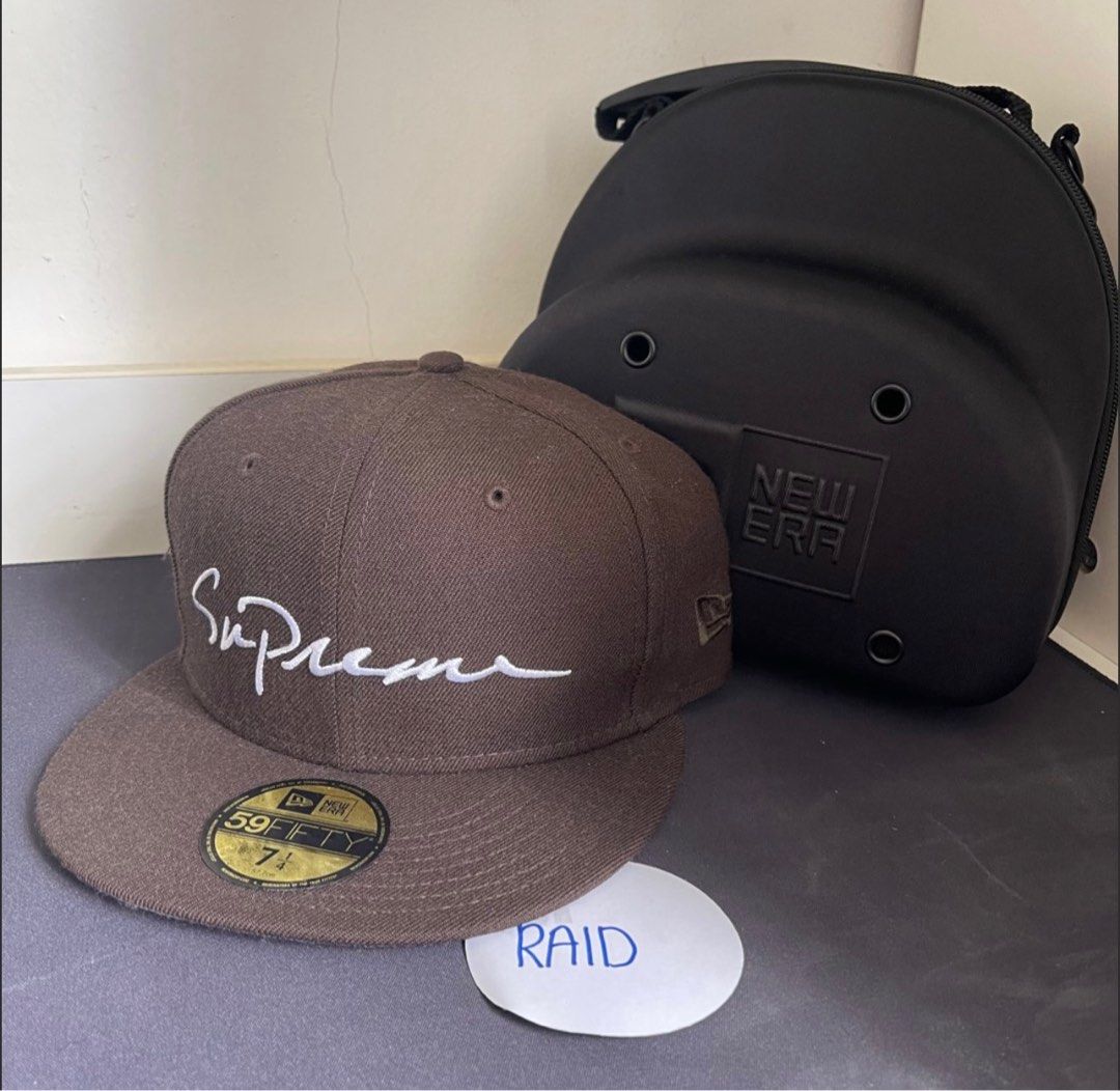 New Era Supreme Script 7 1/4, Men's Fashion, Watches & Accessories