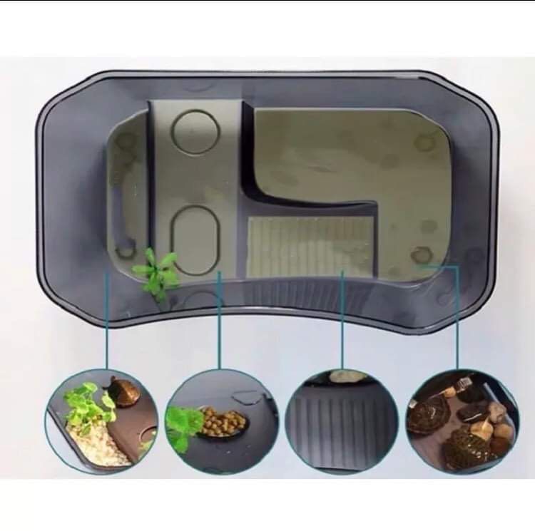 Turtle Box Dimensions NEW! Turtle tub/ Turtle box size XL can host small to big size, Pet ...