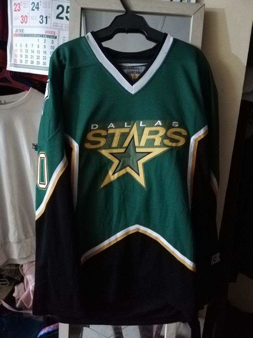 Personalized Dallas Stars 1990'S Home CCM Customized NHL Throwback Jersey