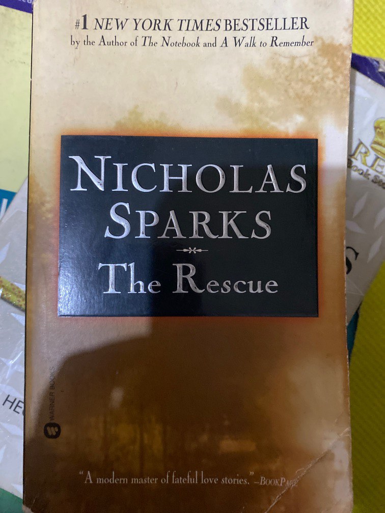 Nicholas Sparks The Rescue on Carousell