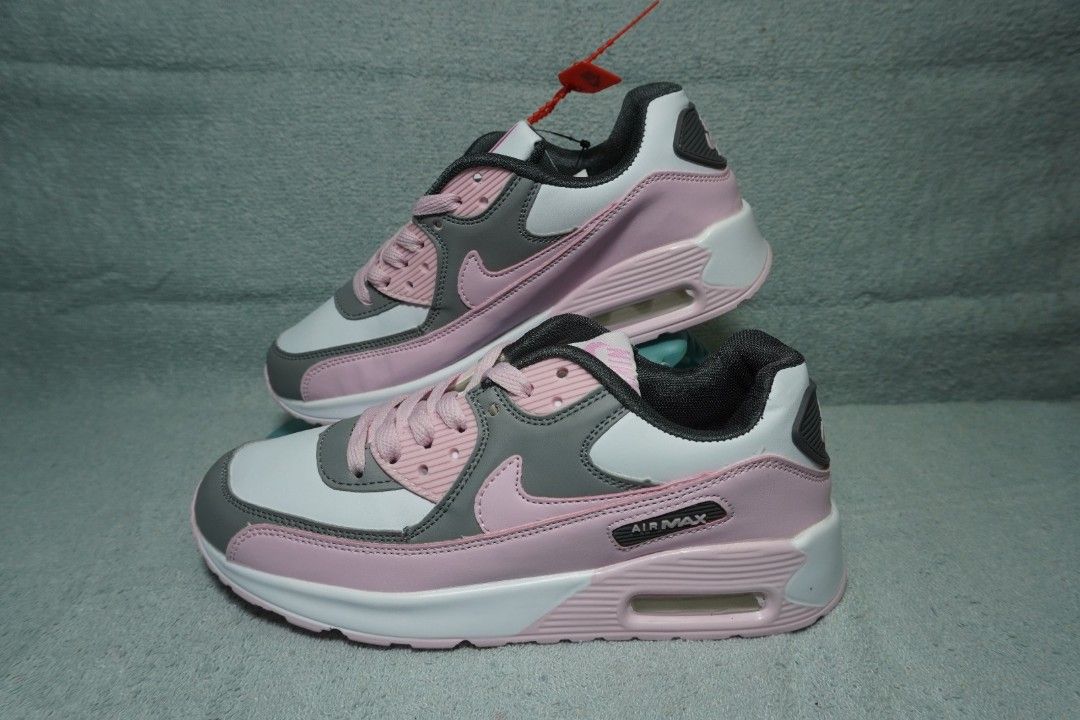 Nike Air Max 90 Surplus Pink Grey Size 39 Insole 24,5 cm Made in vietnam,  Fesyen Wanita, Sepatu di Carousell