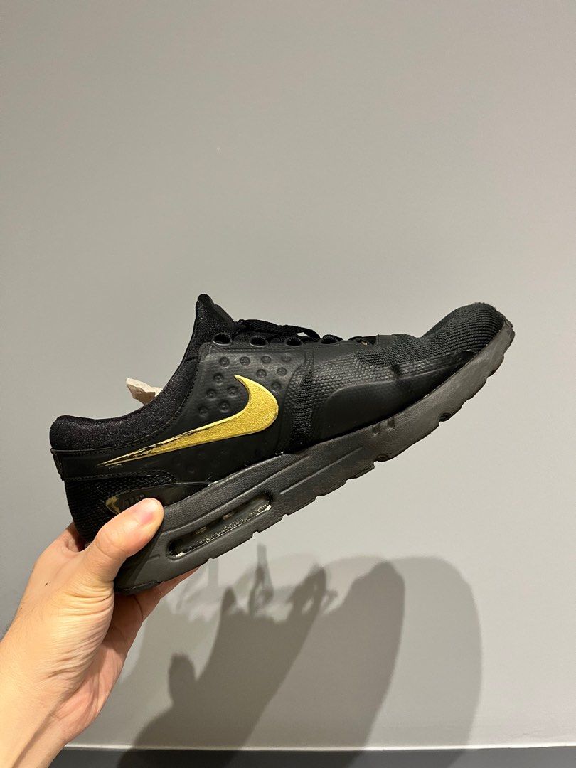 Air max cheap zero metallic gold