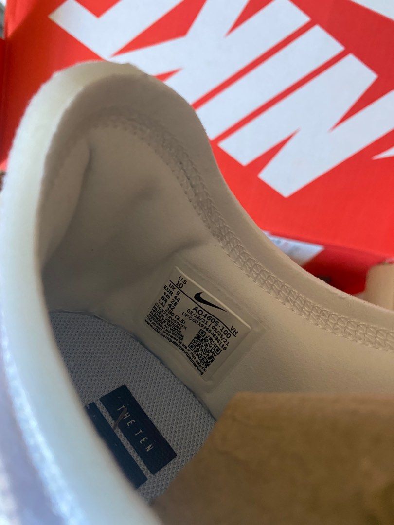 Off-White Air Force 1 “The Ten” OG, Men's Fashion, Footwear, Sneakers on  Carousell