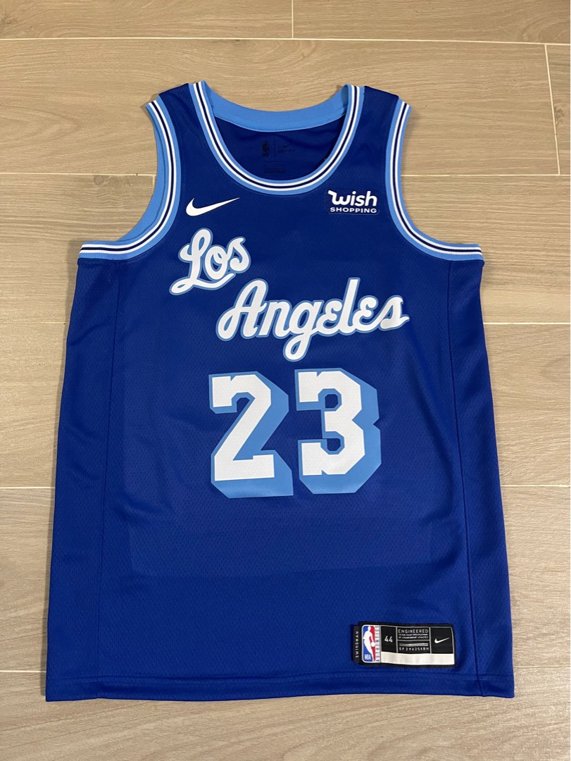 NBA Nike LeBron James #23 Los Angeles Lakers 2018-2020 White