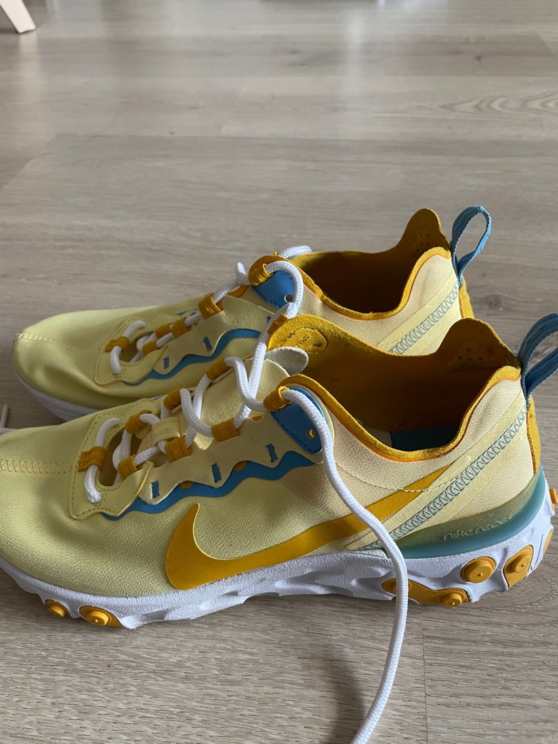 Nike react element 55 bicycle yellow hot sale