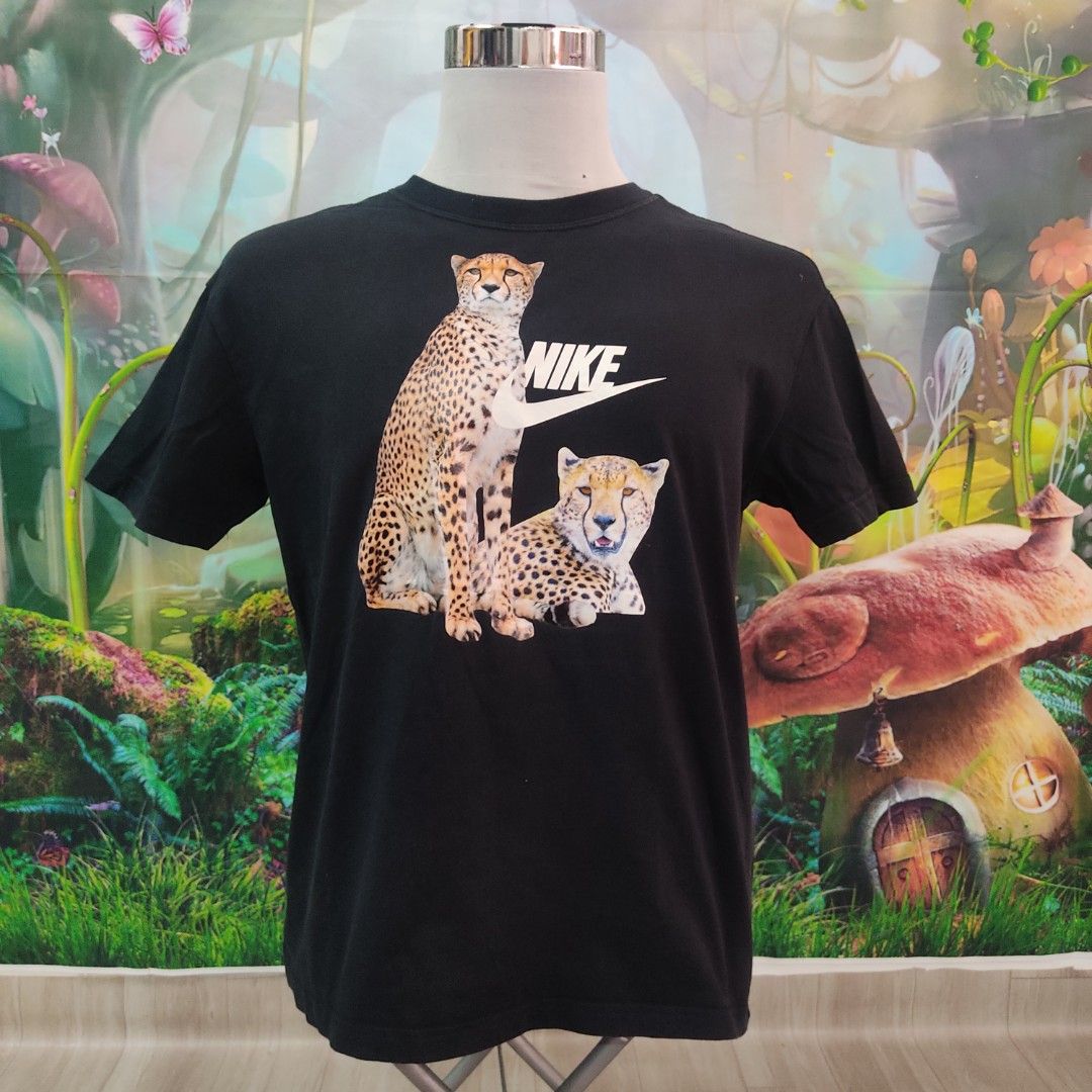 Nike cheetah print shirt on sale