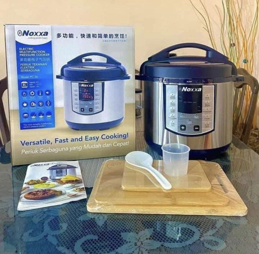 Noxxa pressure outlet cooker berapa liter