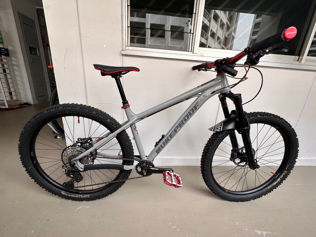 Nukeproof Scout 2021 Concrete Grey Sports Equipment Bicycles
