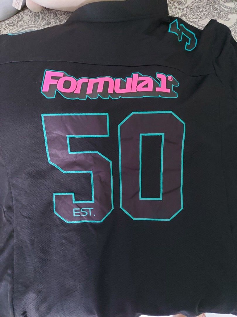 Formula 1 Miami Franchise Baseball Jersey