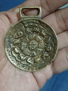 Old Tibetan zodiac Amulet