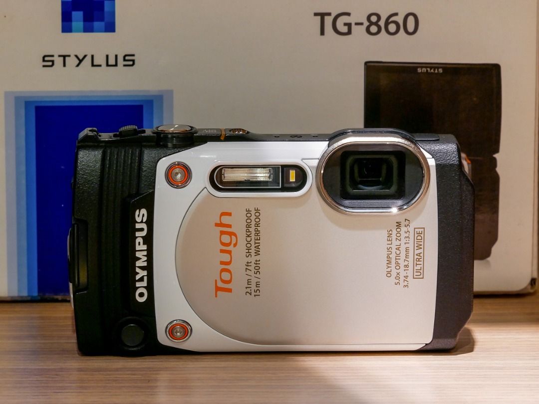 極新Olympus TG-860、原廠盒裝、過保固！防水相機/超廣角/wifi/自拍