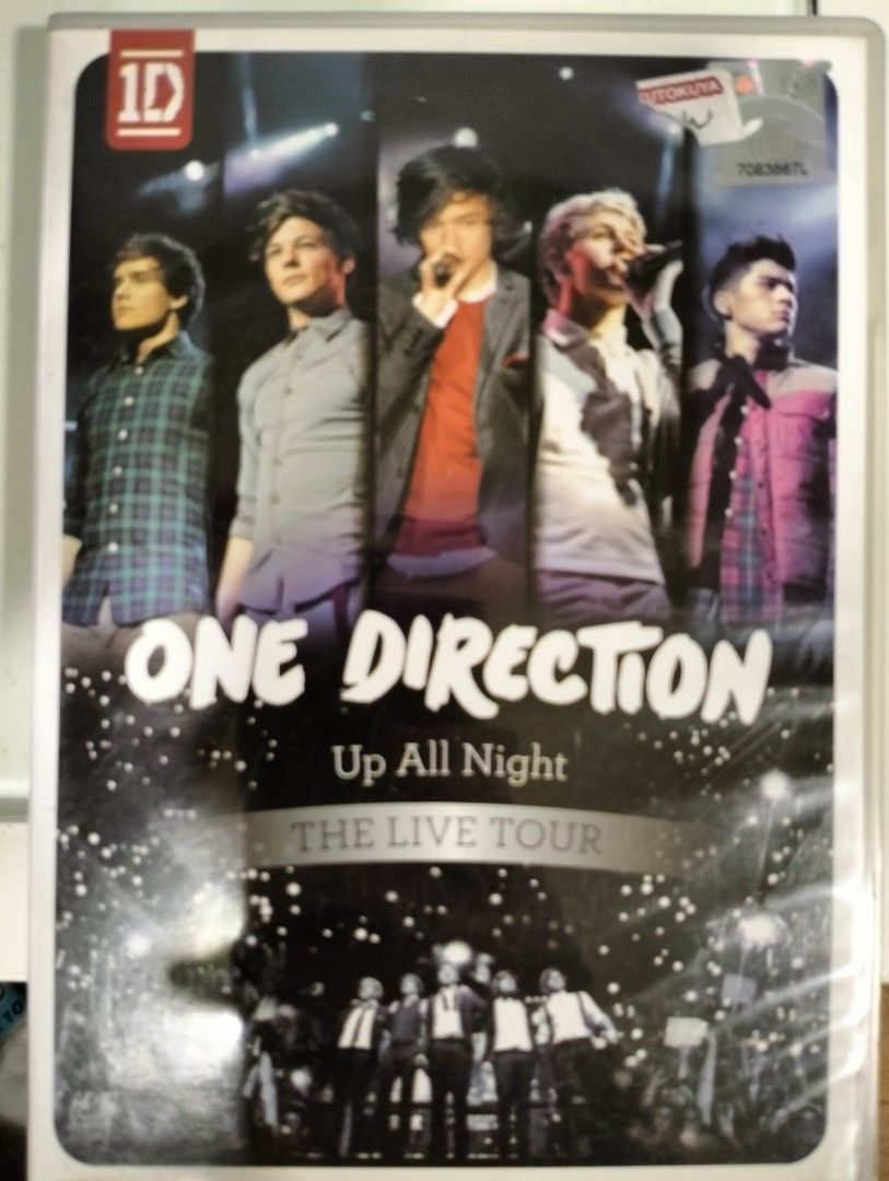 One direction Up All Night The Live Tour DVD, Hobbies & Toys, Music ...