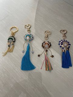 Opera Girl Crystal Keychain