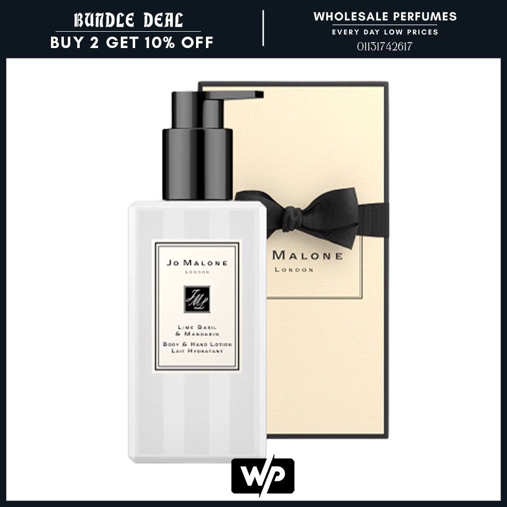 Jo malone lime basil & mandarin top body & hand lotion 250 ml