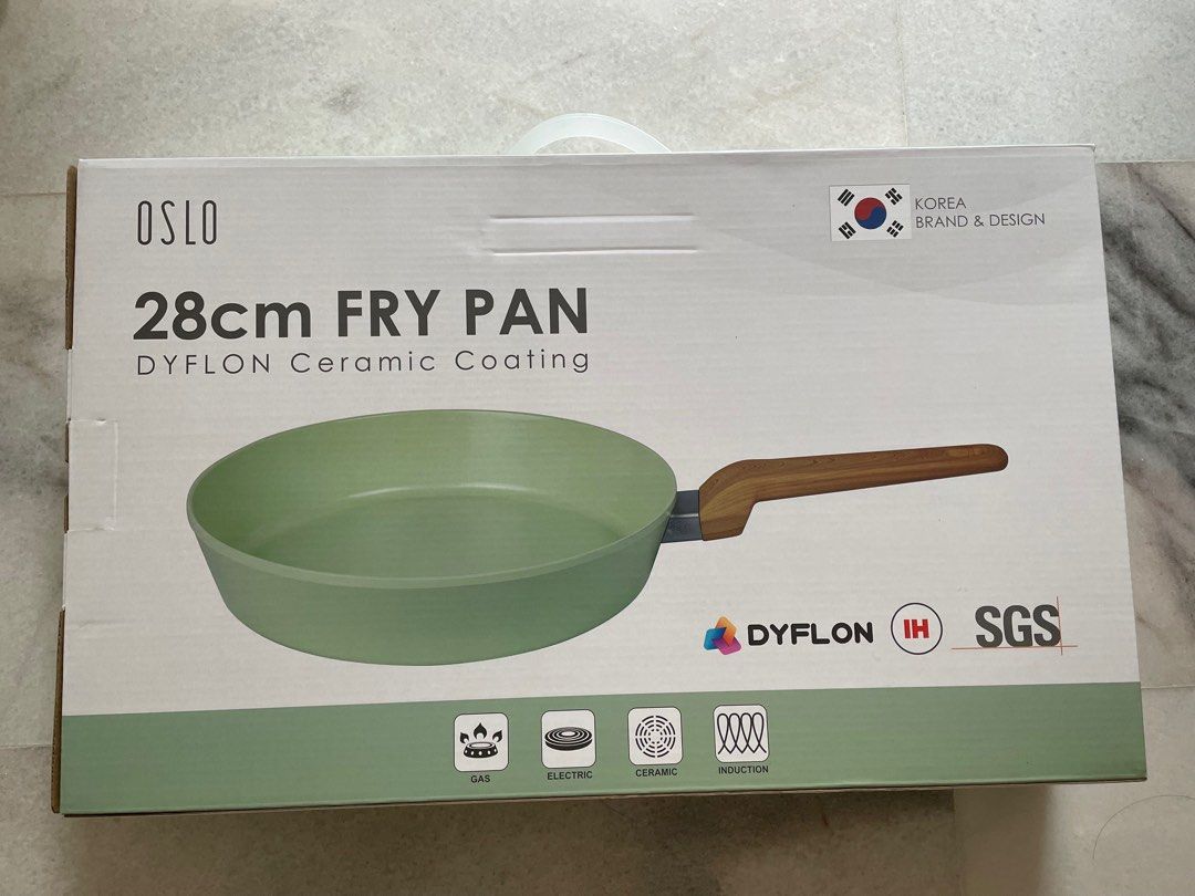 OSLO 28cm FRY PAN DYFLON Ceramic Coating Korea Brand and Design