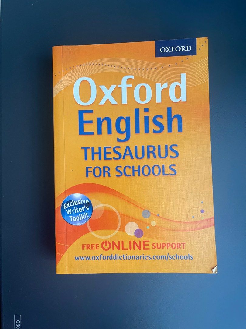 Oxford English Thesaurus for schools, Hobbies & Toys, Books & Magazines