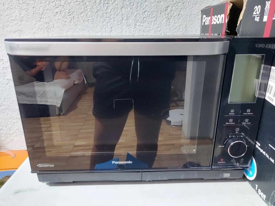 Panasonic Convection / Grill Microwave oven (Category: Ovens & Toasters) located in Taytay. Submitted by mikz_1303 (Listing ID 1243309270, Image 2). Description: Panasonic 4in1 Convection / Grill Microwave oven - Steam - oven - grill - microwave With Box Pm me for more info. Location Taytay Rizal.