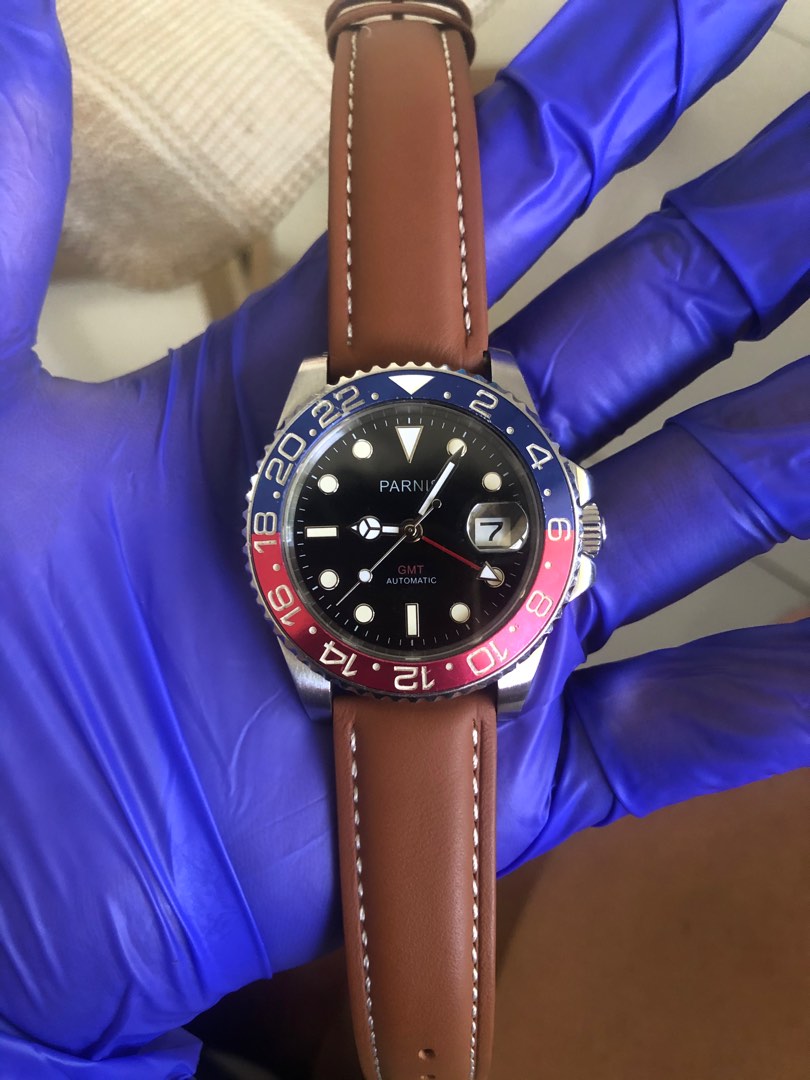 Parnis Pepsi Homage Mod GMT