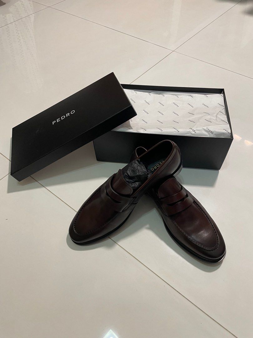 Maroon shoes mens on sale