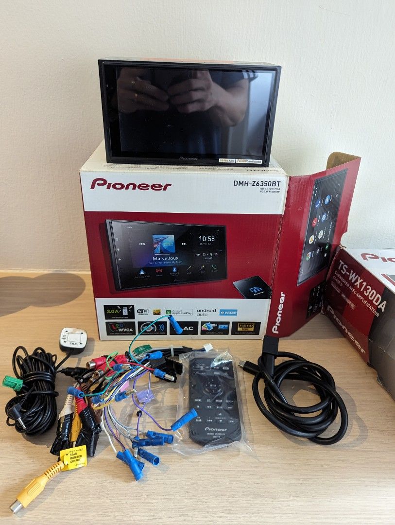Pioneer AVH6350BT head unit, Car Accessories, Accessories on Carousell