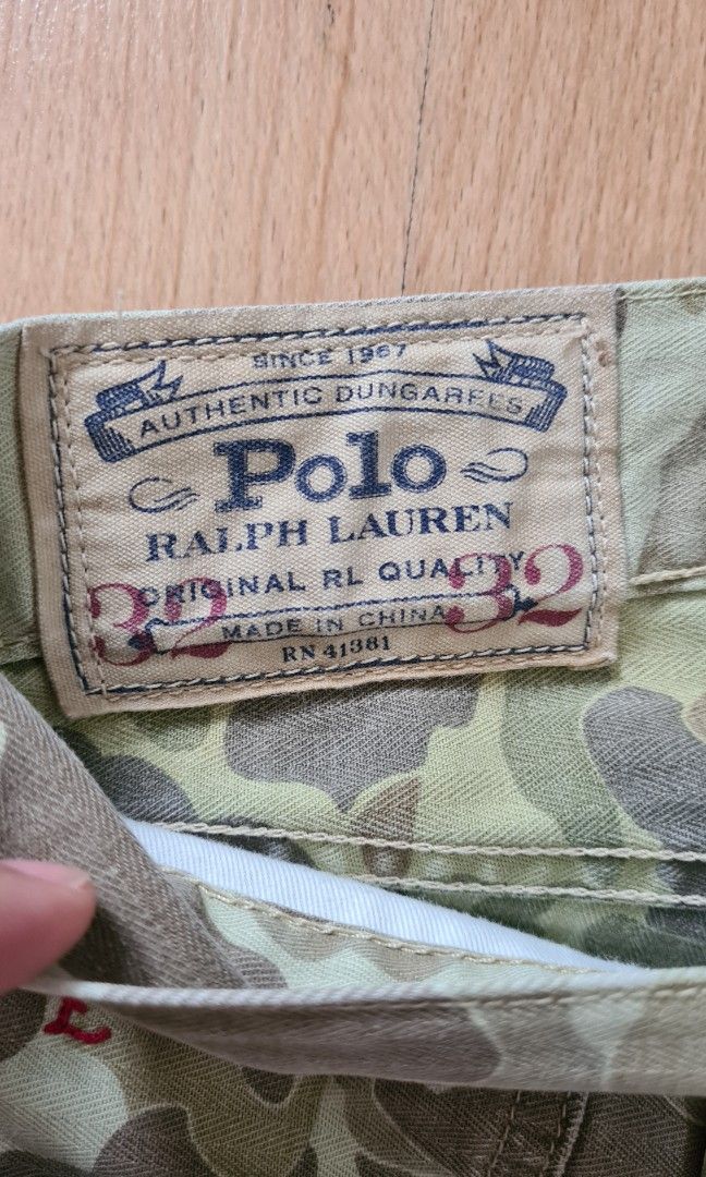 Polo ralph lauren camo jeans
