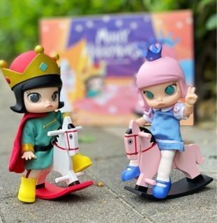 popmart 公主王子木馬一套兩隻 全新絕版款