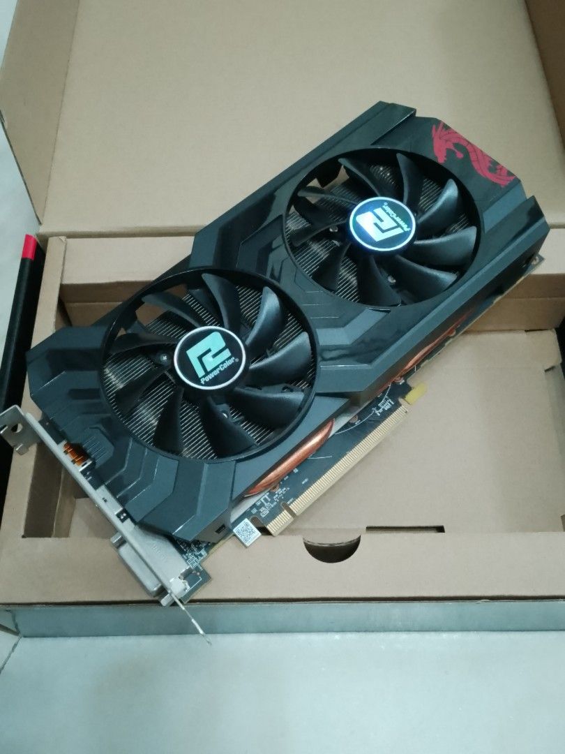 Rx 570 best sale powercolor red dragon