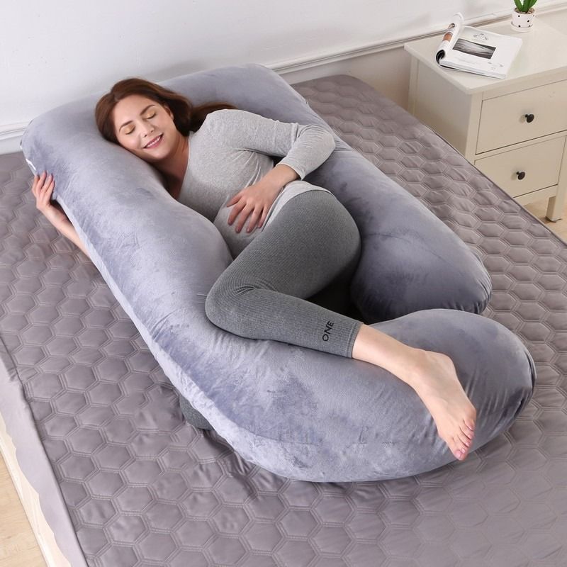 Pregnancy Pillow for Pregnant Women Sleep Nursing Maternity Full Body Pillow Suppo Carousell