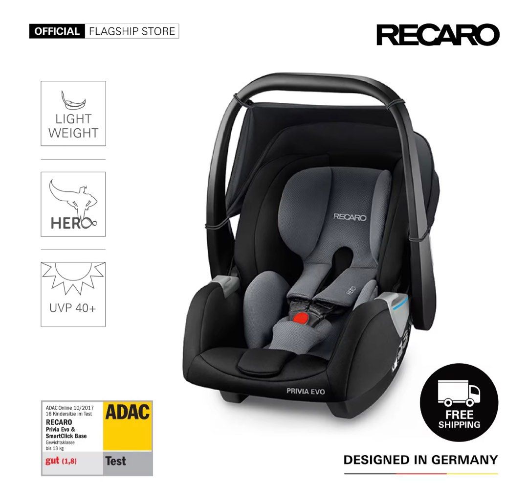 Recaro privia evo & smart click base 2025