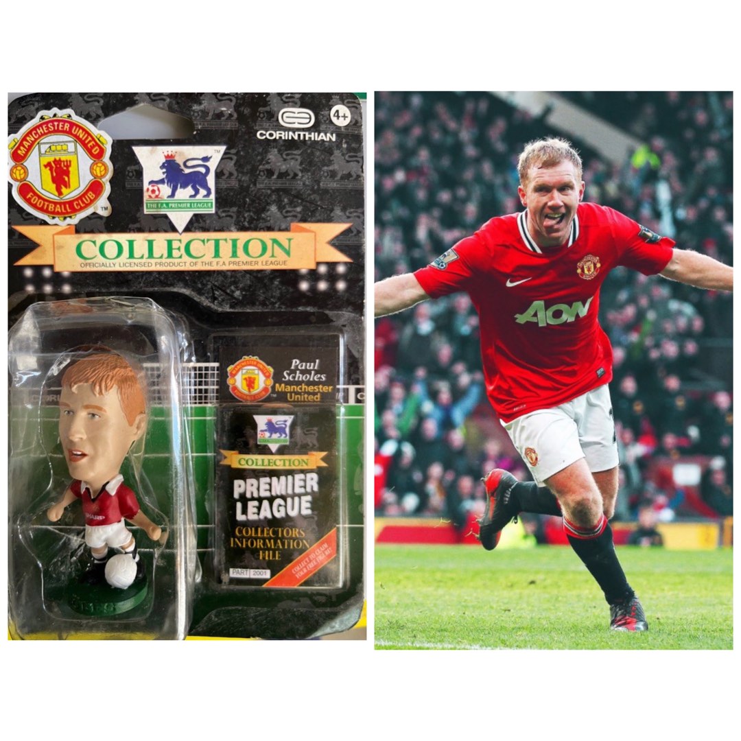 Soccerstarz Man Utd Paul Scholes Home Kit (2014 version) (legend) /Figures, Toys